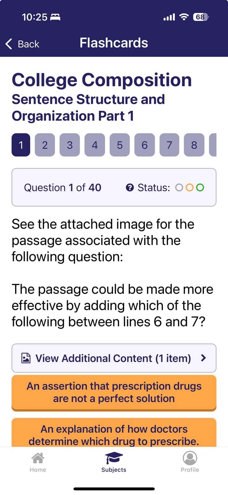 College Composition CLEP study guide
