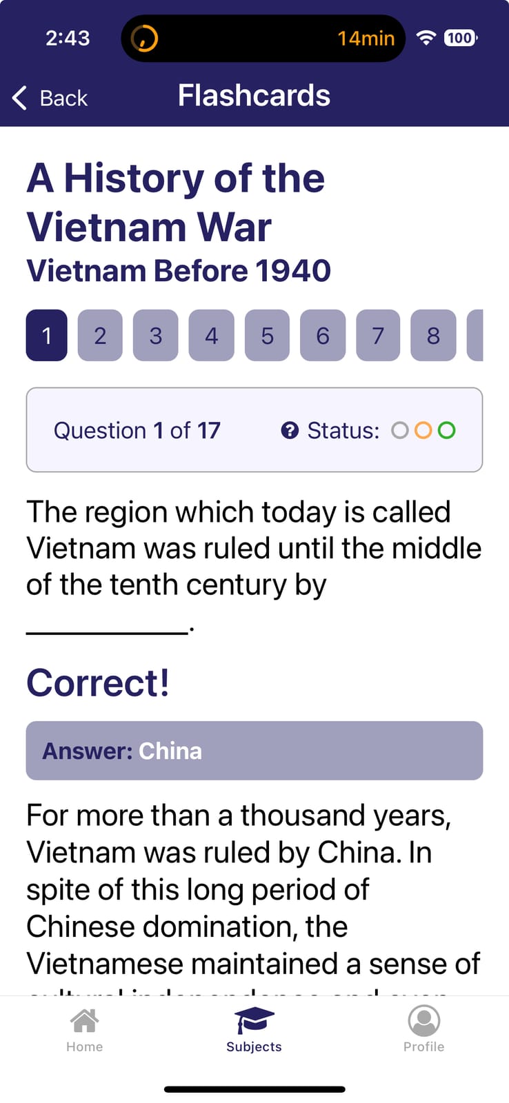 A History of the Vietnam War DSST / DANTES study guide