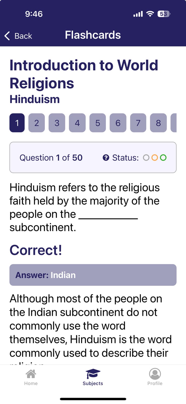 Introduction to World Religions DSST / DANTES study guide