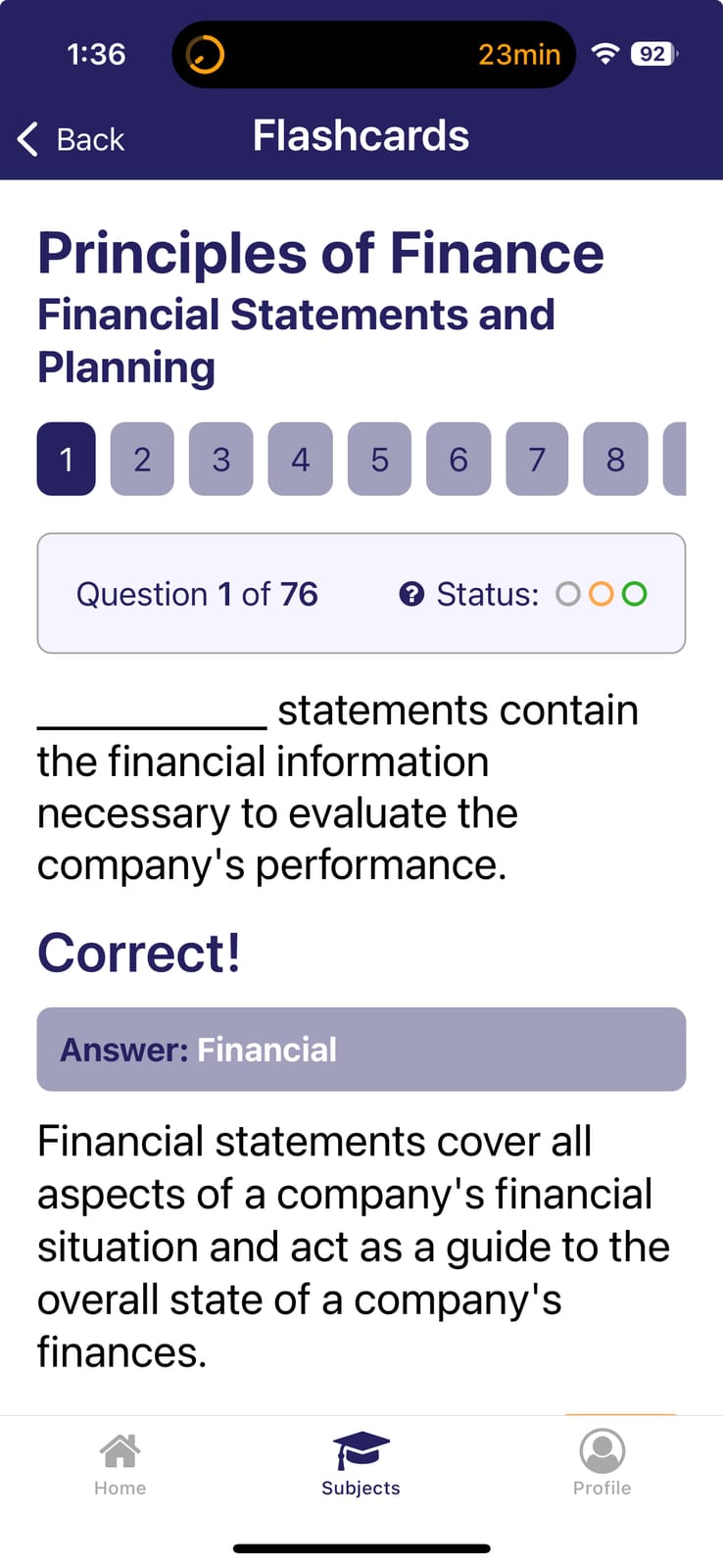 Principles of Finance DSST / DANTES study guide
