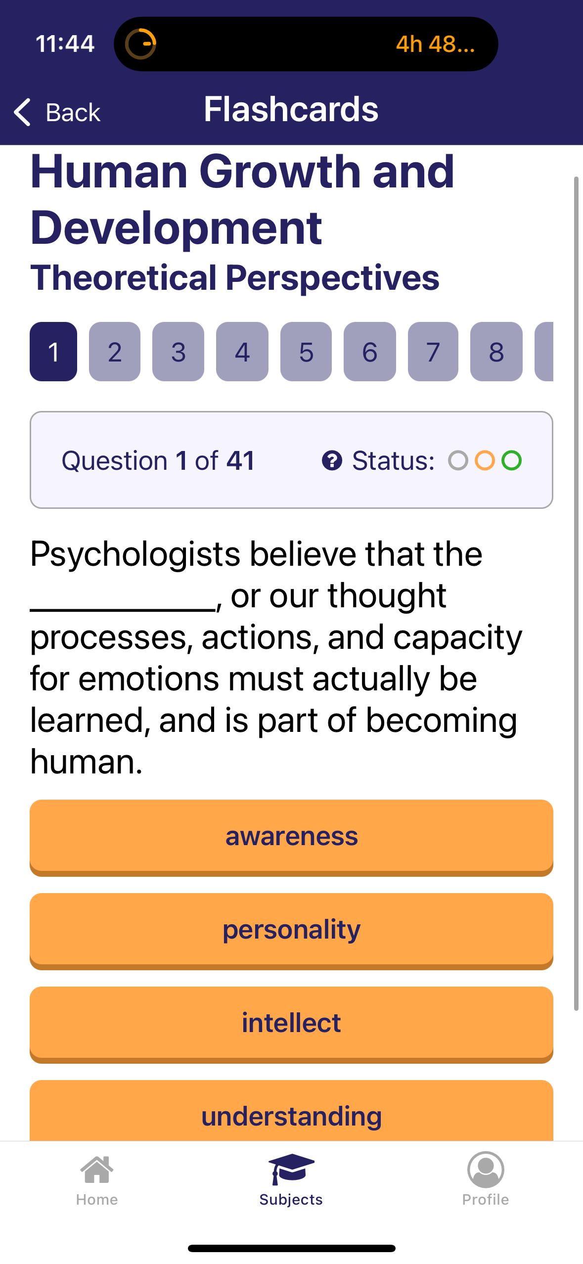 InstantCert Human Growth and Development study guide preview