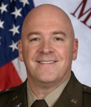 Military service member studying for CLEP exam